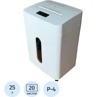 Шредер Gladwork Aura CD20 ур.секр. P-4, 20лист., 25л