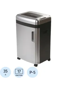 Шредер (уничтожитель) Office Kit S230 2x15, 5ур.секр., 17лист, 35л