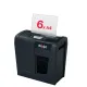 Шредер (уничтожитель) Rexel Secure X6 4ур.секр.,6лист,10л