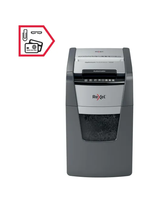 Шредер (уничтожитель) Rexel Optimum AutoFeed+ 150X, 4 ур.секр.,150л,44л
