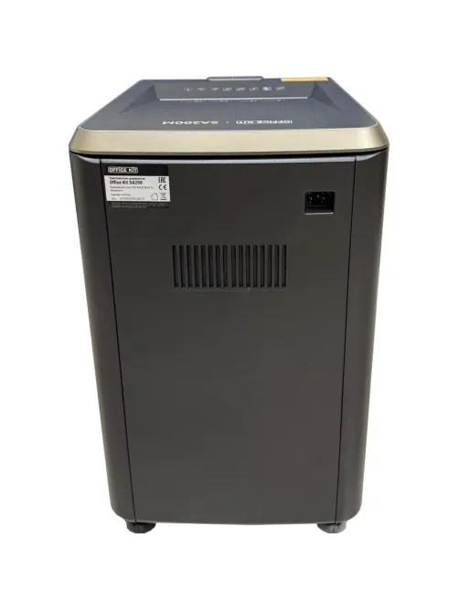 Шредер (уничтожитель) Office Kit SA200С 3,8x10, P-4ур.секр, 16лист,40л