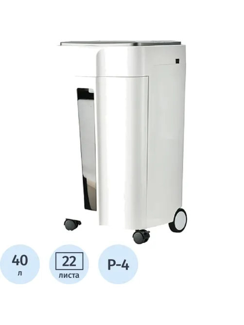 Шредер (уничтожитель) Office Kit S240 3,9x25,P-4 ур.секр., 22лист, 40л
