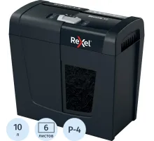 Шредер (уничтожитель) Rexel Secure X6 4ур.секр.,6лист,10л