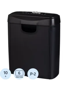 Шредер (уничтожитель) BigTech 0S606S, 2ур.секр., 6л., 10 лит