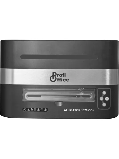 Шредер (уничтожитель) ProfiOffice Alligator 1020СС+,4ур.секр.23лист,34л