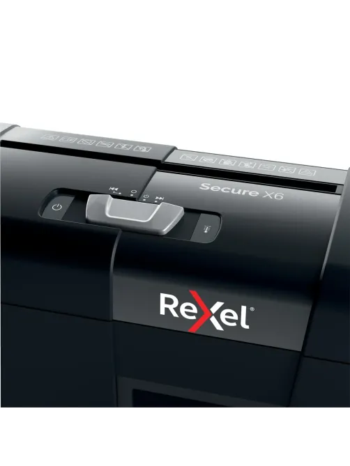 Шредер (уничтожитель) Rexel Secure X6 4ур.секр.,6лист,10л