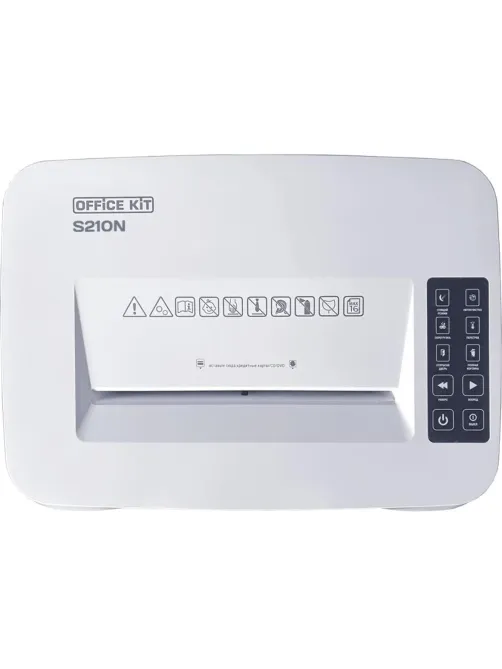 Шредер (уничтожитель) Office Kit S210N 3,9x38, P-4ур.секр, 16лист., 35л