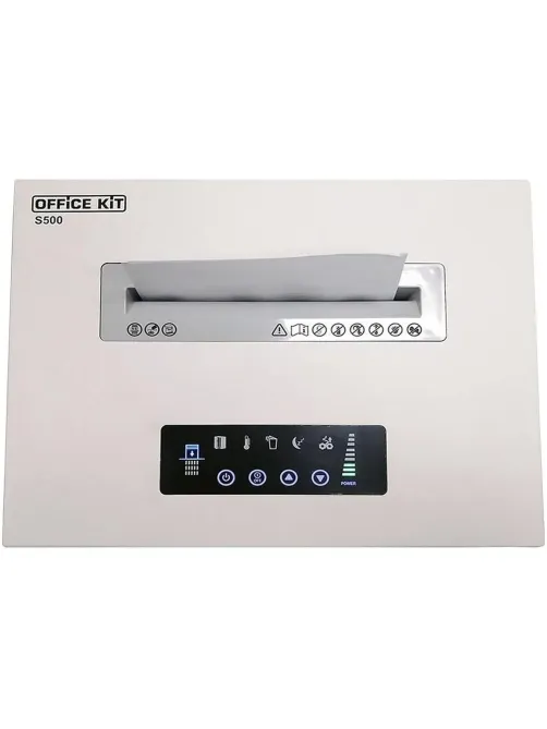 Шредер (уничтожитель) Office Kit S500, 5 ур.секр., 17 лист., 50л, 2x15