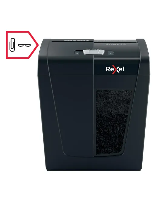 Шредер (уничтожитель) Rexel Secure X10, 4ур.секр., 10 листов, 18 л