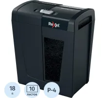 Шредер (уничтожитель) Rexel Secure X10, 4ур.секр., 10 листов, 18 л
