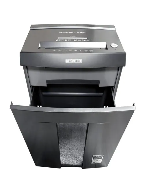 Шредер (уничтожитель) Office Kit S300 0,8x5 P-7ур.секр, 8лист,33л
