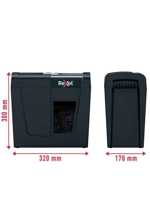 Шредер (уничтожитель) Rexel Secure X6 4ур.секр.,6лист,10л