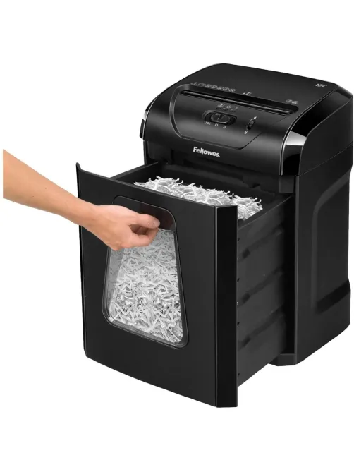 Шредер (уничтожитель) Fellowes Powershred 12C, 4ур.секр, 12лист, 18л