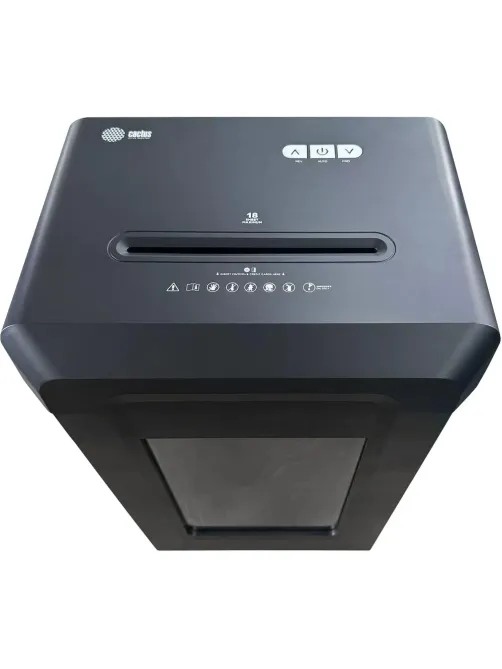 Шредер Cactus CS-SH-G9 P-4 ур.секр./18лист./30лтр. черный