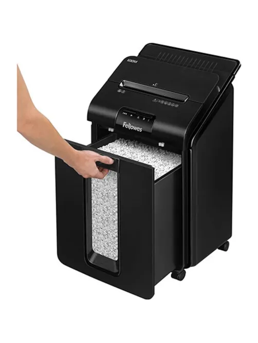Шредер (уничтожитель) Fellowes AutoMax 100M, 4ур.секр, 10лист, 23л