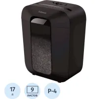 Шредер (уничтожитель) Fellowes Powershred LX50, 4ур. секр., 9лст.,17 лтр