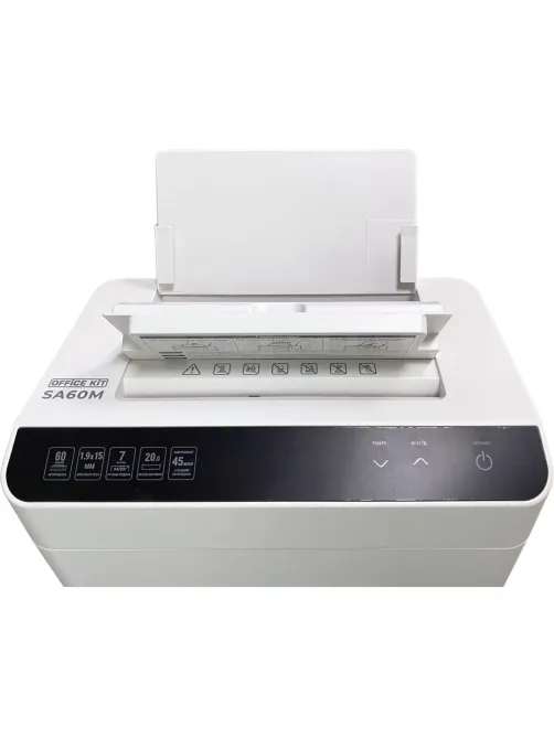 Шредер (уничтожитель) Office Kit SA60M 1,9x15 5ур.секр,9лист,20л