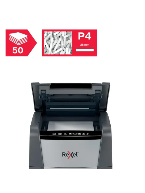 Шредер (уничтожитель) Rexel Optimum AutoFeed+ 50X 4ур.секр.,6лист,20л