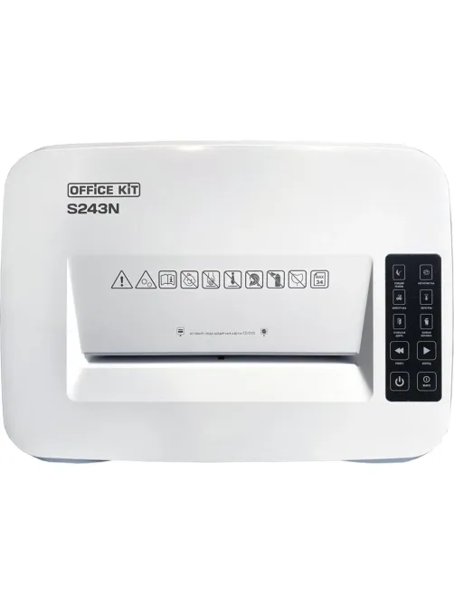 Шредер (уничтожитель) Office Kit S243N 3,9x38, ур.секр. P-4, 34лист, 26л