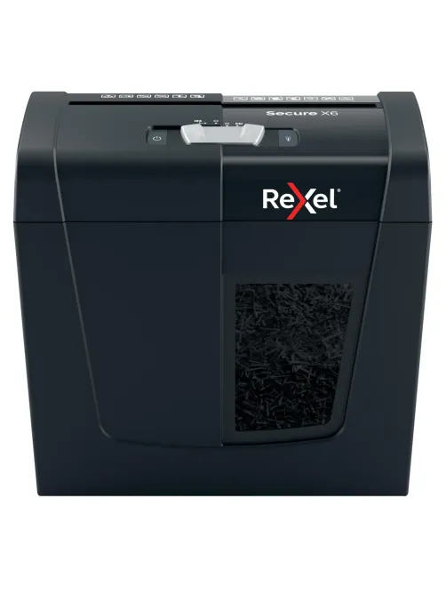 Шредер (уничтожитель) Rexel Secure X6 4ур.секр.,6лист,10л