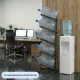 Стеллаж для бутилированной воды KD_Бридж-5 на 5 тар, цвет черный