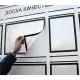 Рамка магнитная Attache А5, черная, 5 шт/уп.