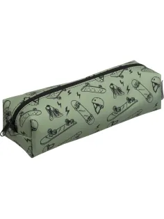Пенал -косметичка Комус класс Скейт ПМО 31-20, ткань мягкий,  210х50х60