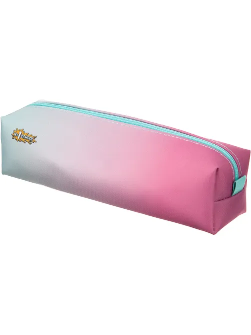 Пенал -косметичка Градиент розовый ПМО 31-20  тк мягкий, 210х50х60