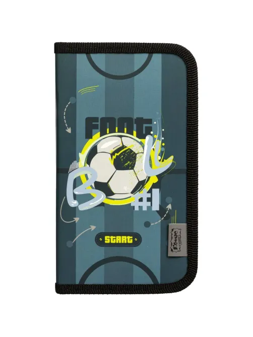 Пенал Комус Класс Football 1 отд., ламинат, софт тач, 190x110 мм,ПКК 03-6