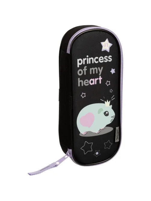 Пенал Комус Класс Princess, ткань, 220х90х50 мм, ПМК 37-20