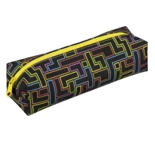 Пенал -косметичка Комус класс Tetris яркий ПМО 31-20,ткань мягкий,210х50х60