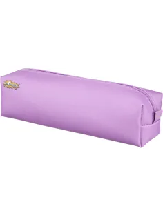 Пенал -косметичка сиреневый, ПМО 31-20, ткань мягкий,  210х50х60
