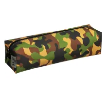 Пенал -косметичка хаки, ПМО 31-20,  ткань мягкий,  210х50х60