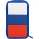 Пенал Триколор 2 отд., ткань,  190х110 мм, ПКТ 11-20