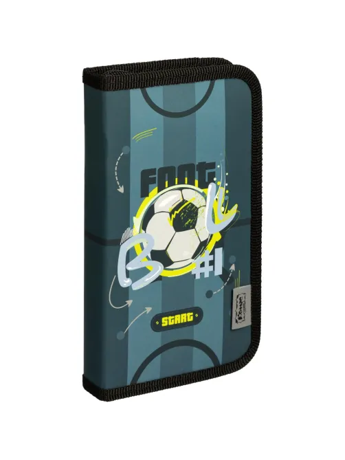 Пенал Комус Класс Football 1 отд., ламинат, софт тач, 190x110 мм,ПКК 03-6
