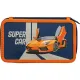 Пенал Комус Класс Super car 3 отд., выборочный лак, 190x110 мм, ПКК 12-19