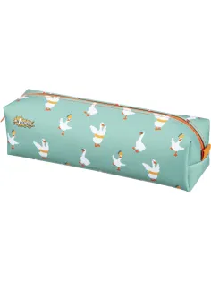Пенал -косметичка  Гуси ПМО 31-20  ткань мягкий,  210х50х60
