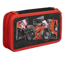 Пенал Комус Класс Urban Moto ПКТ 11-20, ткань, 2 отд., 190х110 мм