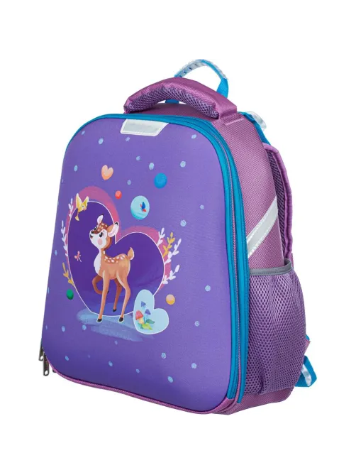 Ранец №1School Basic   Олененок, 2 отд., эргоном. спинка