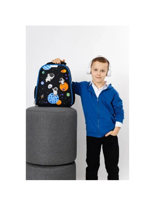 Ранец Basic Space time, 2 отд., эргоном. спинка
