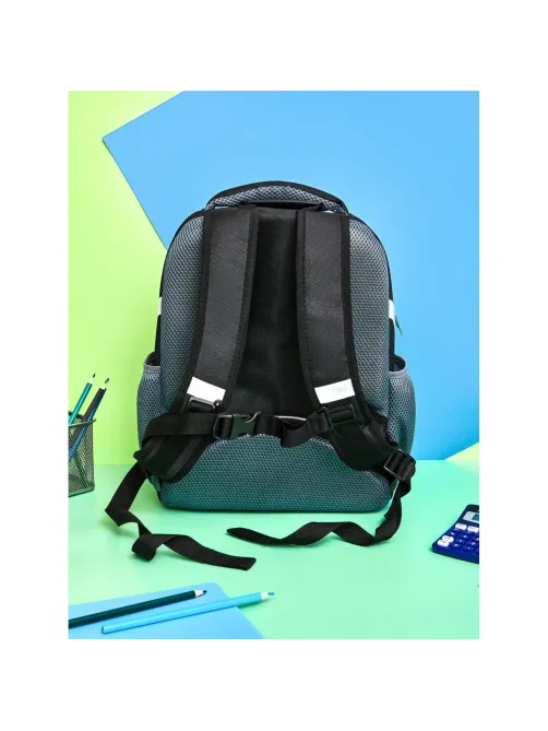 Ранец Комус Класс Stright Игра, черный, 2 отд, эргоном спинка