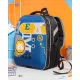 Ранец Комус КлассLight Team оранжевый, 2 отд., (700г)