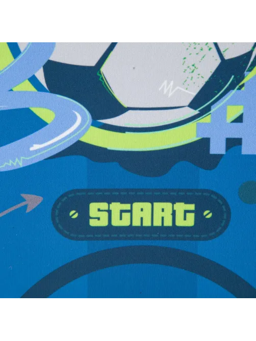 Ранец Easy Football синий, 2 отд