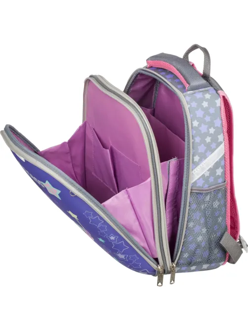 Ранец №1School Light 700г Princess, 2 отд