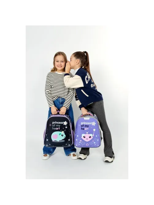 Ранец №1School Light 700г Princess, 2 отд