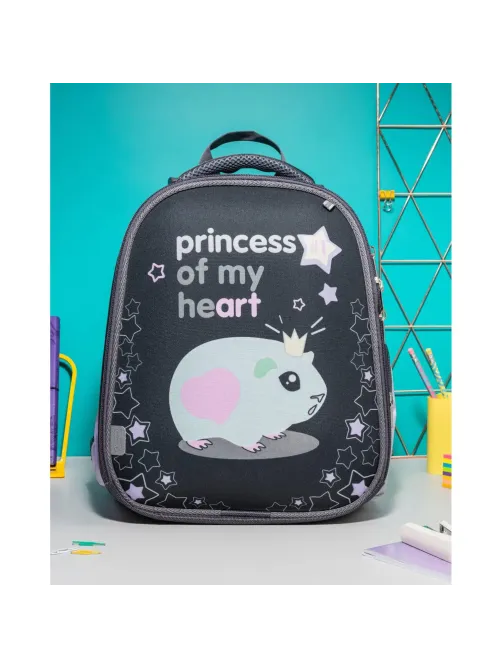 Ранец Комус Класс Basic Princess, 2 отд., эргоном. спинка