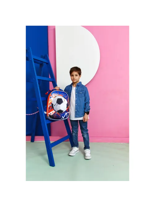 Ранец 3D football, 2 отд., эргоном. Спинка