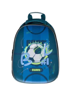 Ранец Easy Football синий, 2 отд