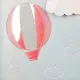 Ранец Basic Воздушный шар, 2 отд., эргоном. спинка, экокожа