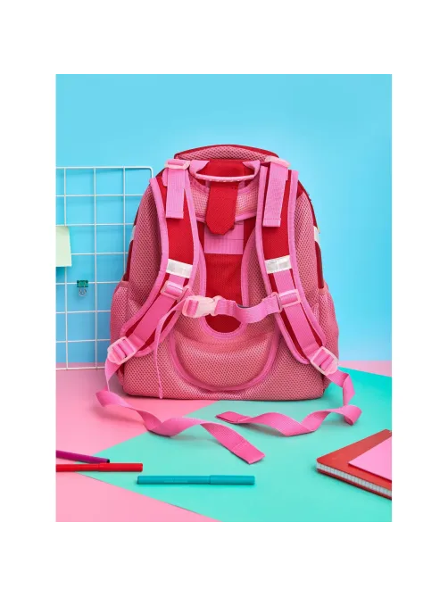 Ранец Комус Класс Basic Amour, розовый, 2 отд, эргоном спинка